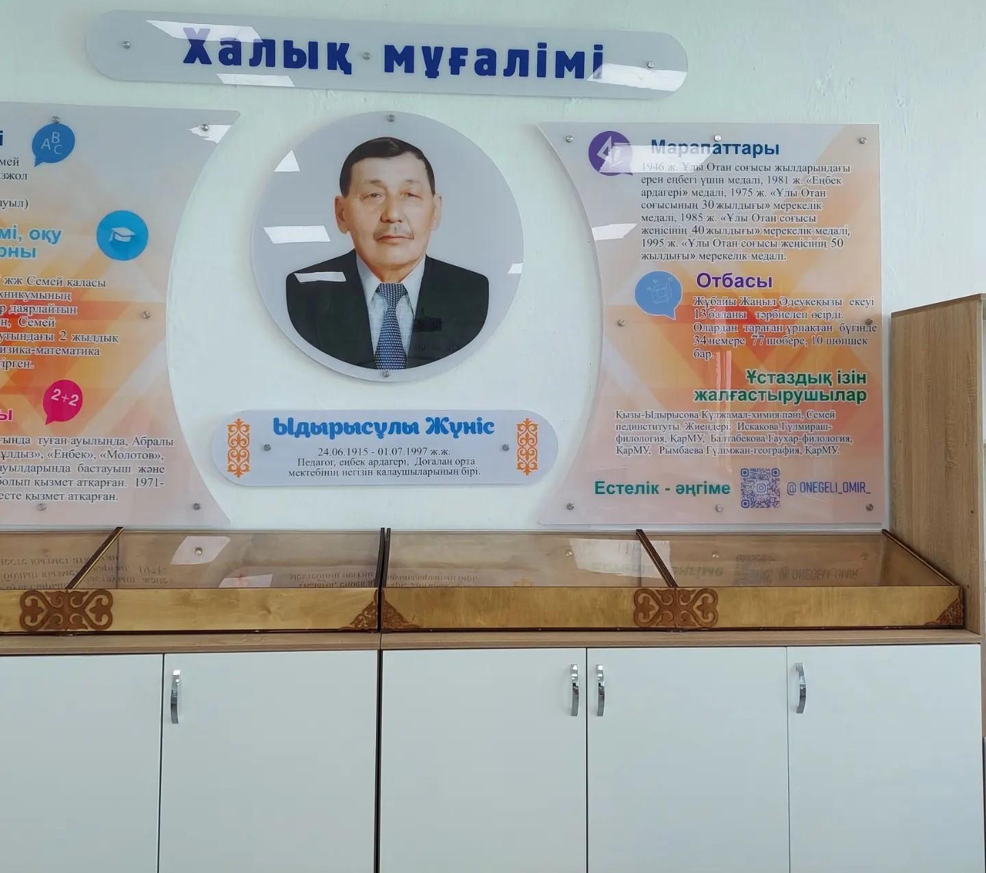 Ж.Ыдырысұлы атындағы кабинеттің ашылуы салтанаты