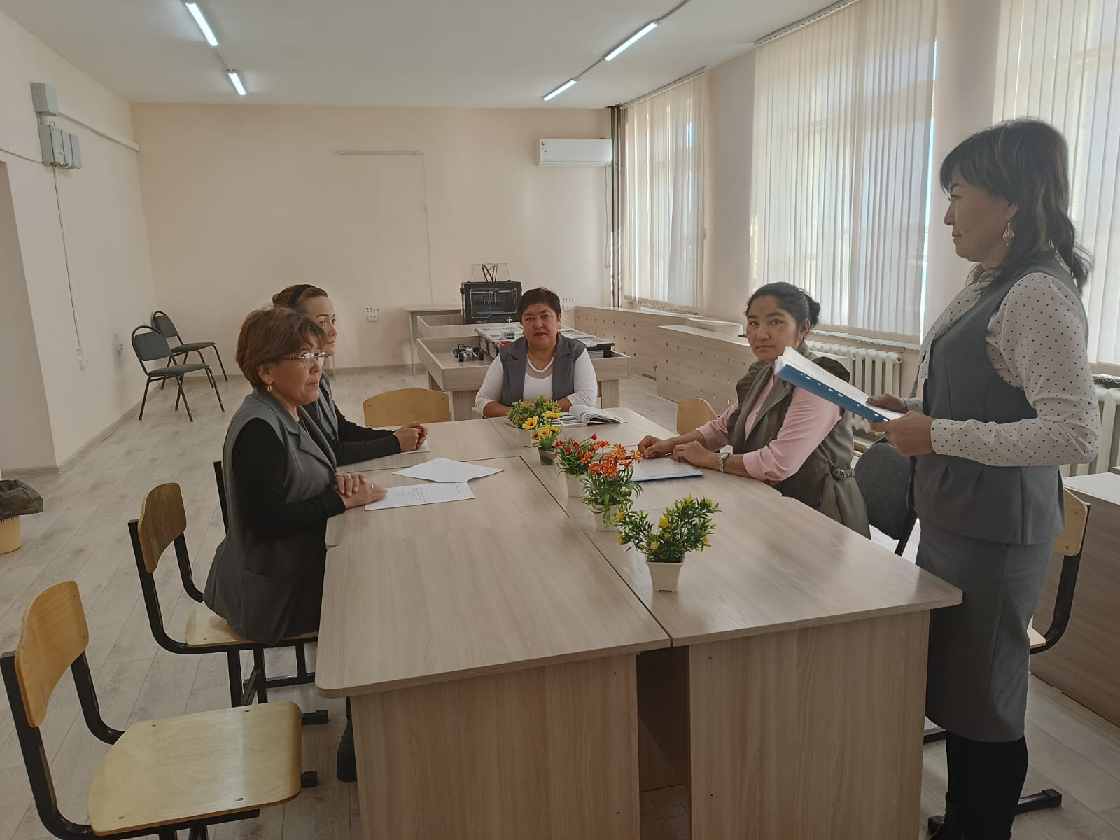 Жаратылыстану пән бірлестігінің отырысы
